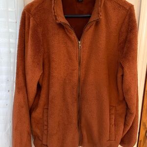 Volcom Women's Warm orangish BrownTeddy Jacket